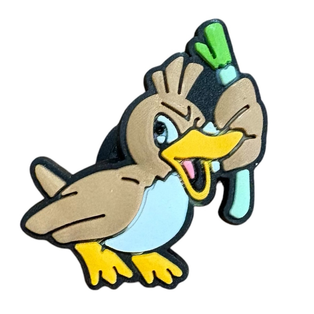 Pokemon Farfetch’d Croc Charm